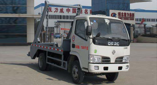 程力威牌CLW5070ZBSD4型擺臂式垃圾車