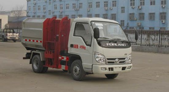 程力威牌CLW5042ZZZB4型自裝卸式垃圾車