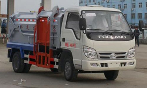 程力威牌CLW5040ZZZB4型自裝卸式垃圾車