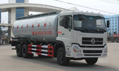 程力威牌CLW5250GFLD4型低密度粉粒物料運輸車