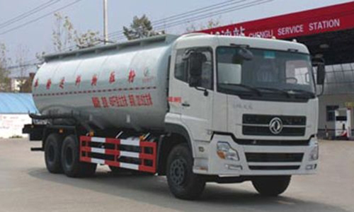 程力威牌CLW5251GFLD4型低密度粉粒物料運輸車