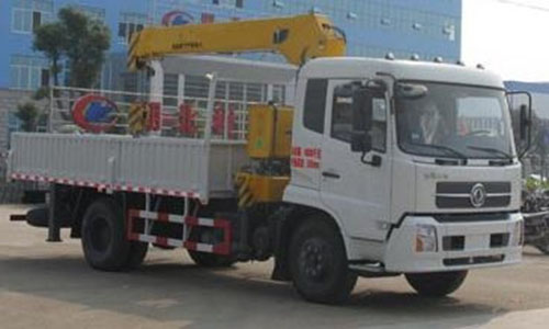 程力威牌CLW5160JSQD4型隨車起重運輸車