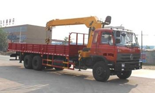 程力威牌CLW5250JSQT4型隨車起重運輸車