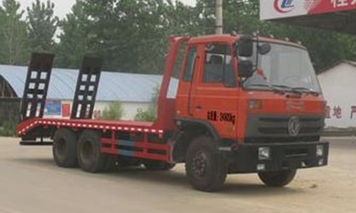 程力威牌CLW5250TPBT4型平板運輸車