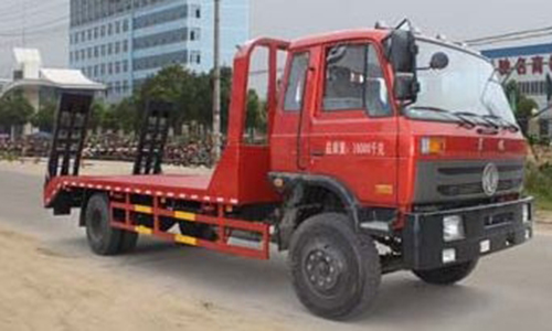 程力威牌CLW5164TPBT4型平板運輸車