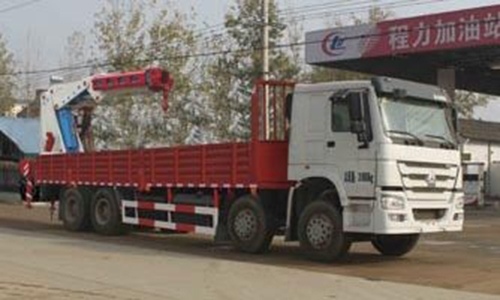 程力威牌CLW5310JSQZ4型隨車起重運輸車