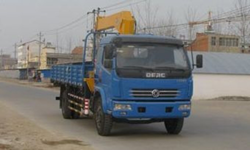 程力威牌CLW5120JSQD4型隨車起重運輸車