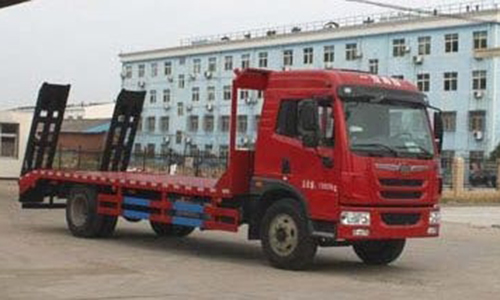 程力威牌CLW5162TPBC4型平板運輸車