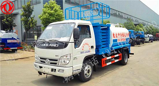 福田升降臺(tái)灑水車(4噸)