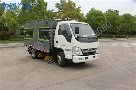 福田小卡掃路車